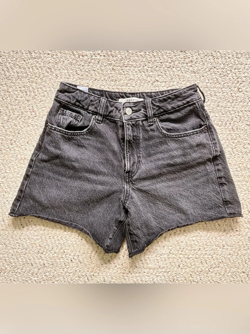 Pacsun Dark Gray Denim Shorts